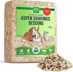 Small Pet Select aspen bedding pack shown from the front.
