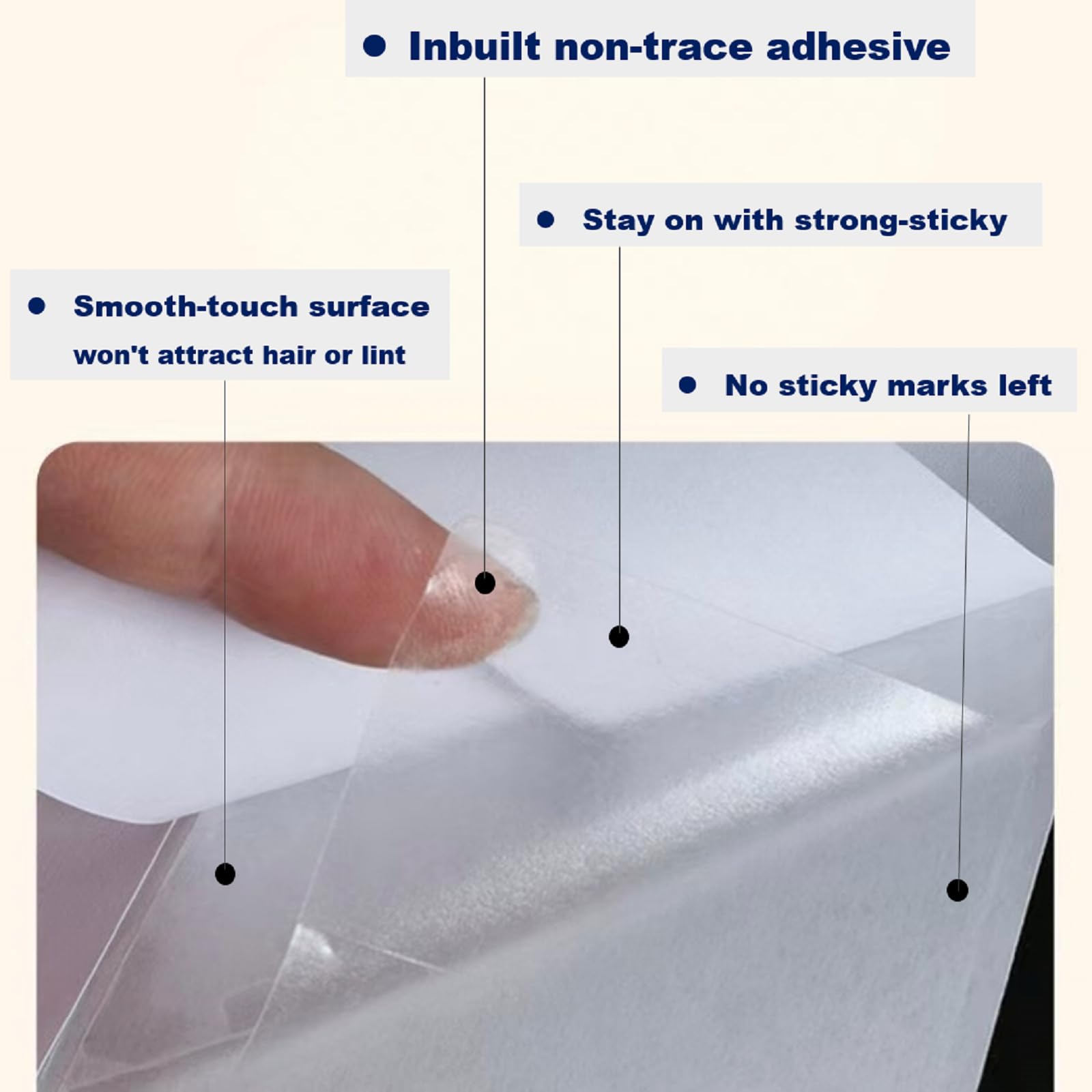 Smerdu Cat Scratch Furniture Protector applied to a sofa corner.