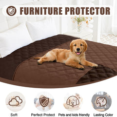 Smiry dog bed cover showing its care instructions.