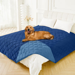 Smiry waterproof dog bed cover shown from the front.
