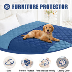 Smiry waterproof dog bed cover used as an outdoor picnic mat.