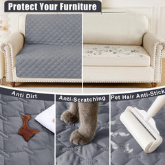 Smiry waterproof dog blanket cover showing its inner protective layer.