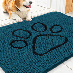 Smiry dog door mat shown from the front.