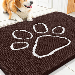 Smiry dog door mat shown from the front.