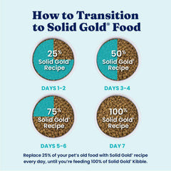 Solid Gold Indoor Lamb Dry Cat Food package shown from the back.