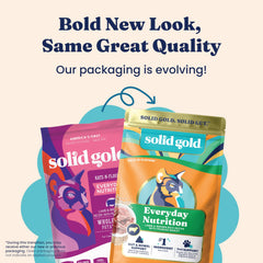 Solid Gold Indoor Lamb Dry Cat Food with its lamb recipe focus.