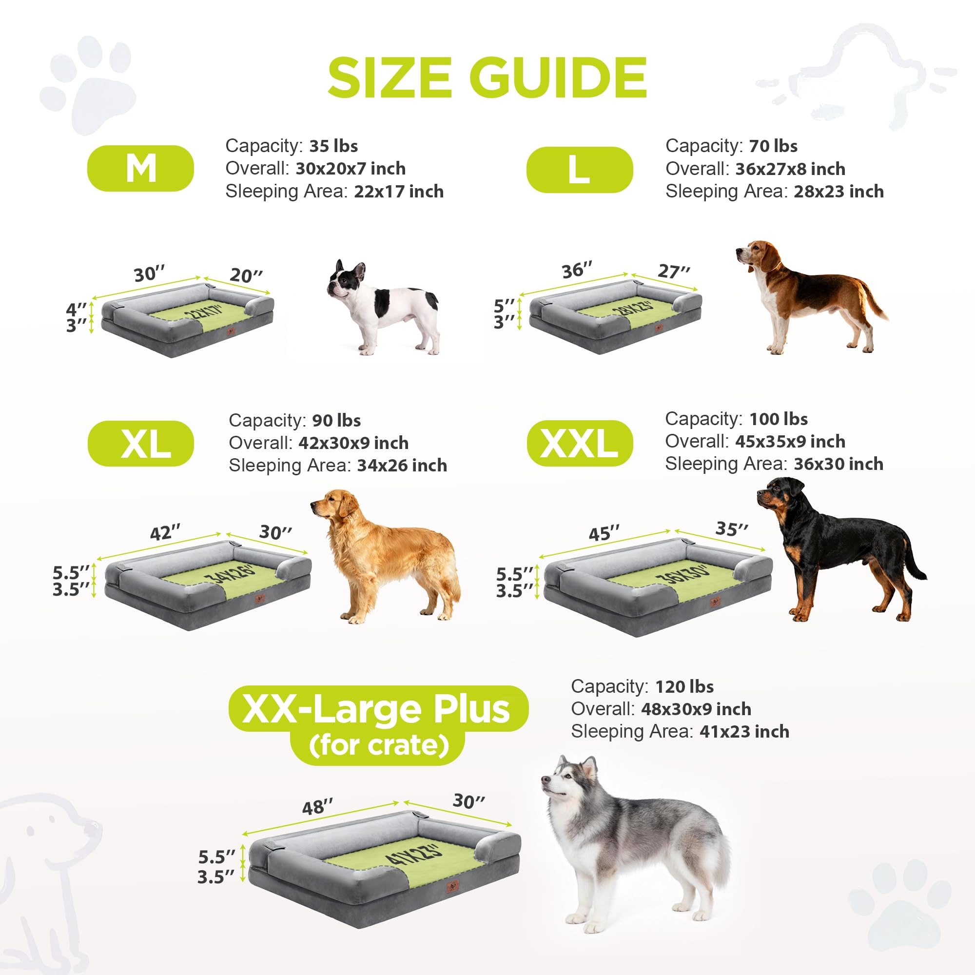 Song Puppy dog bed detail showing the soft plush sleeping surface.