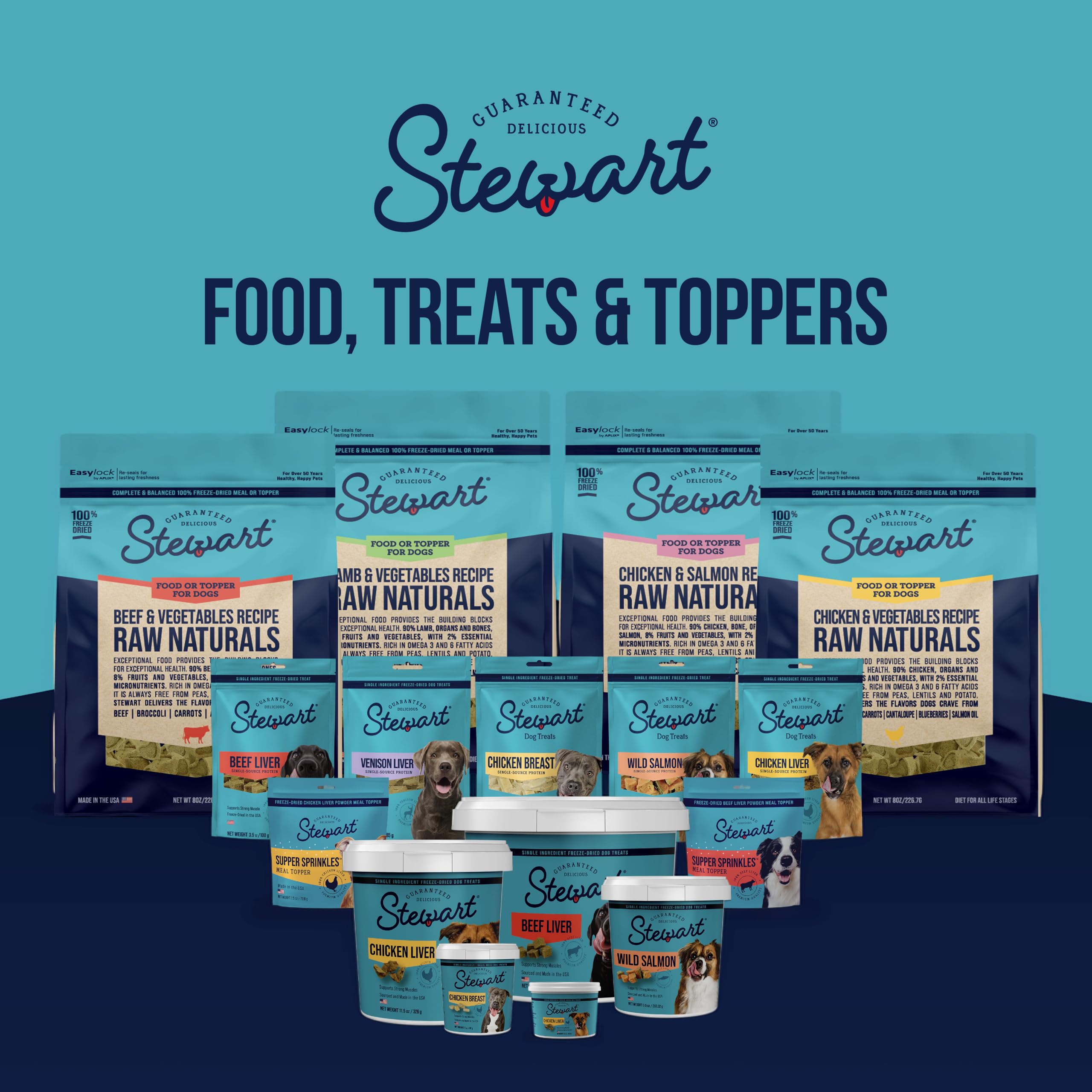 Stewart Freeze-Dried Dog Treats served as a cat snack.