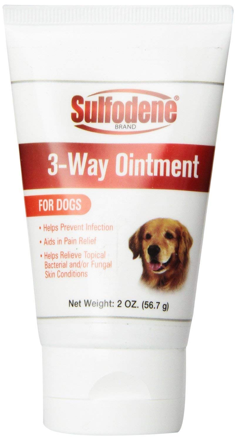 Sulfodene 3-Way Ointment for Dogs presented as a two-pack.