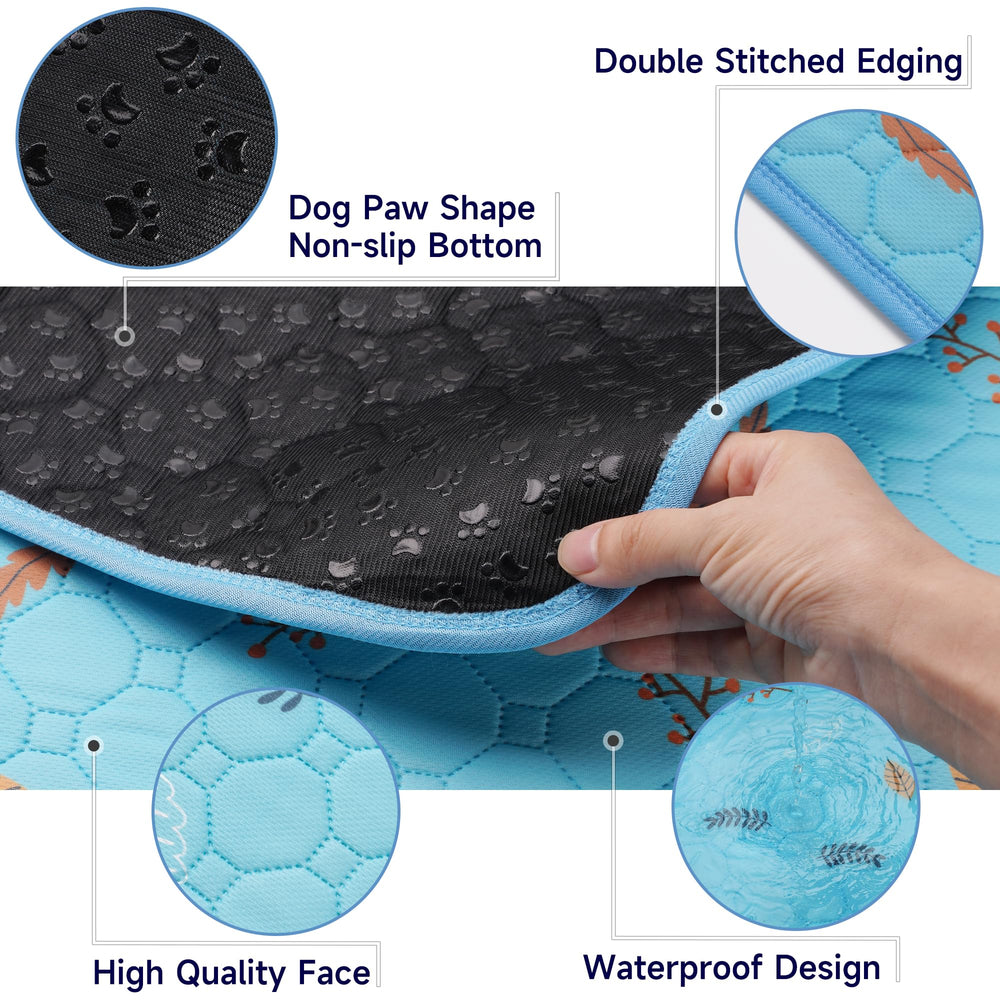 Sunheir washable dog pee pad close-up showing its absorbent fabric surface