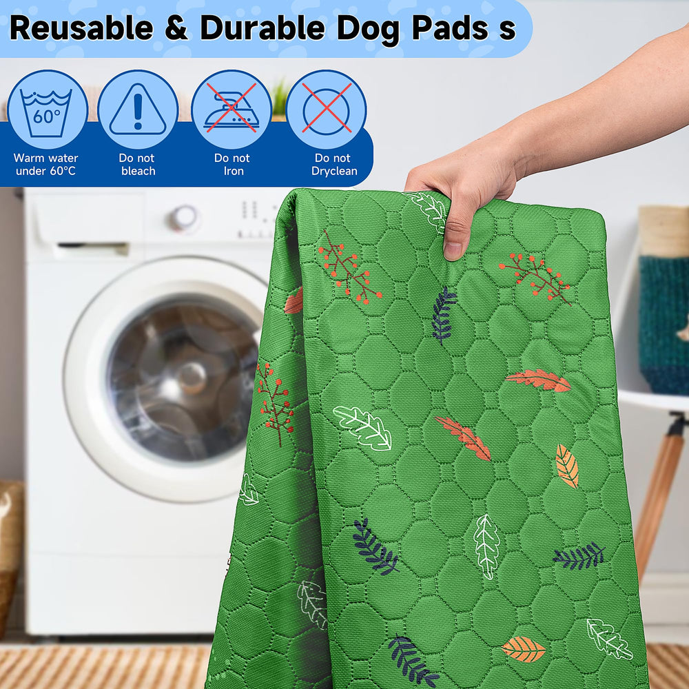 Sunheir washable pee pad shown in a close-up of its absorbent layer.