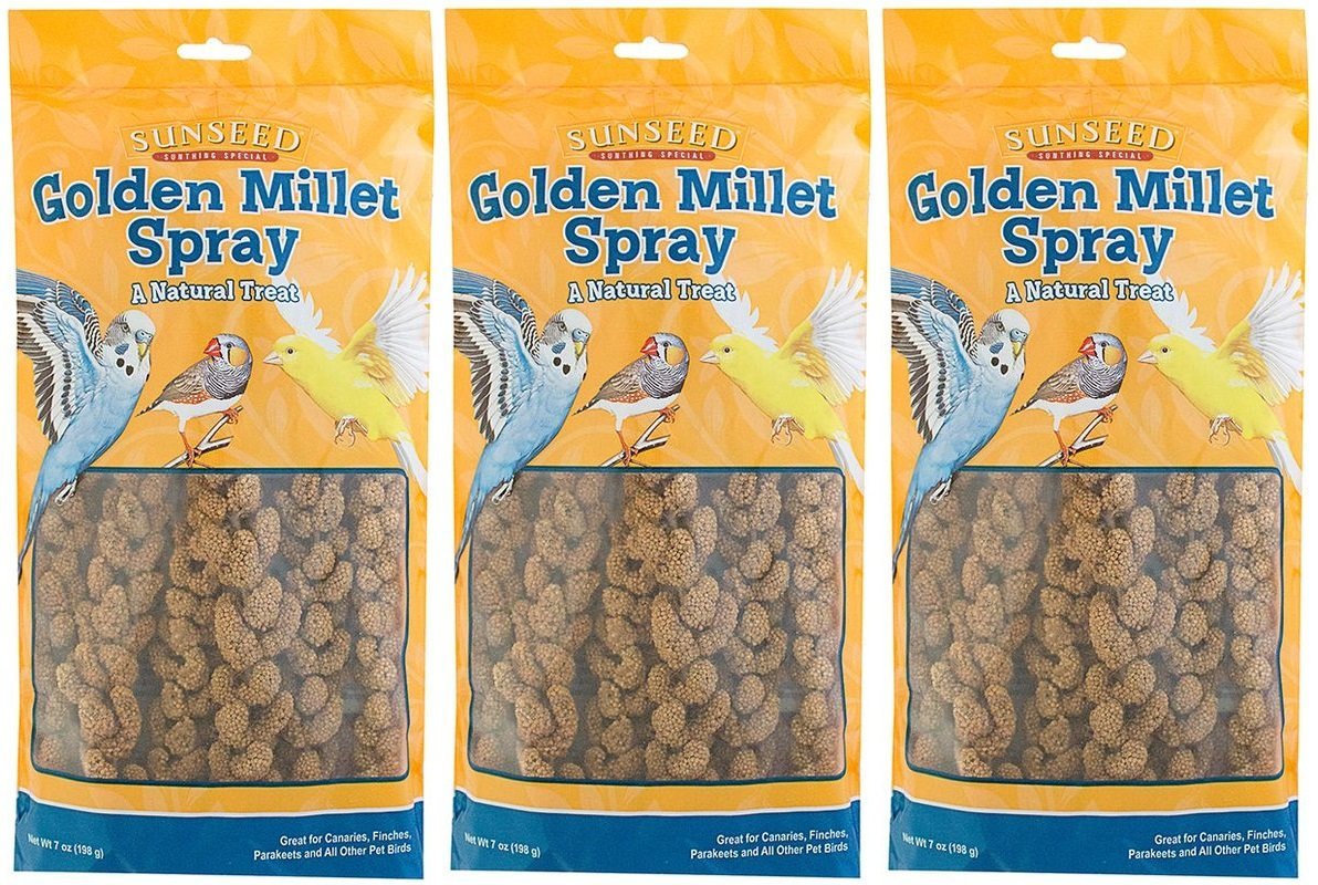 Sunseed Millet Spray Treats shown in a front-facing product view.