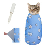 Supet Cat Grooming Wrap shown from the front.