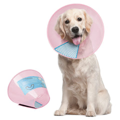 Supet Dog Cone Collar shown from the front.