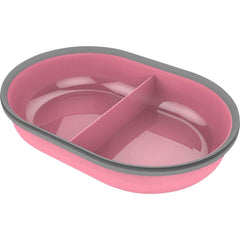 SureFlap SureFeed Split Bowl Pink shown from the front.