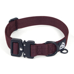 Tacwild XL dog collar shown from the front.