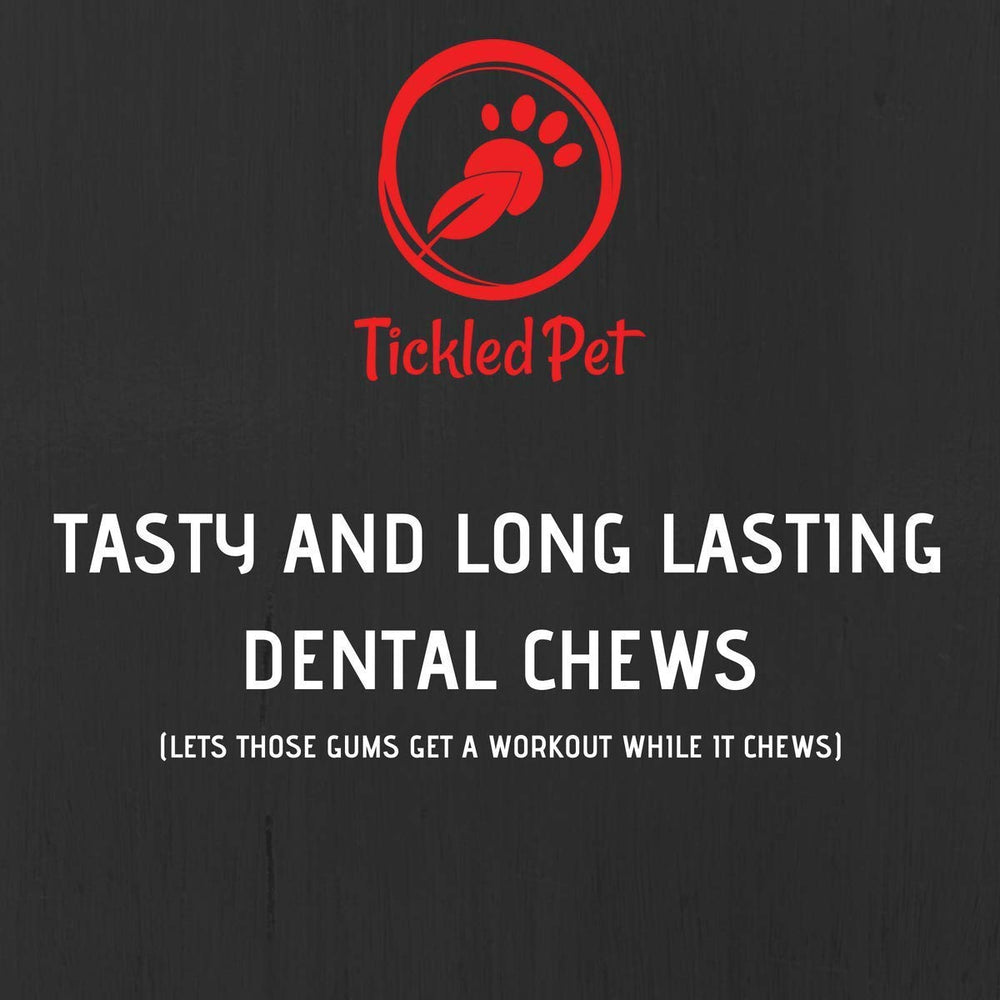 TickledPet cod skin dog treats shown from an alternate angle.