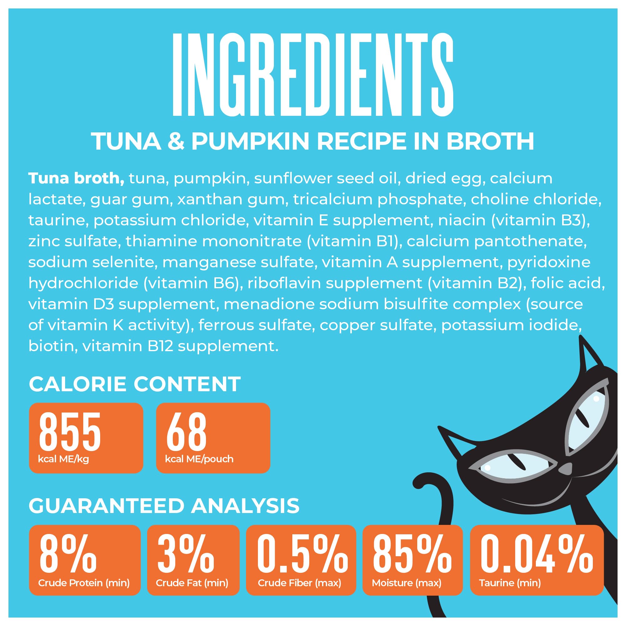 Tiki Cat Friends Mousse wet cat food featuring the tuna and pumpkin recipe.