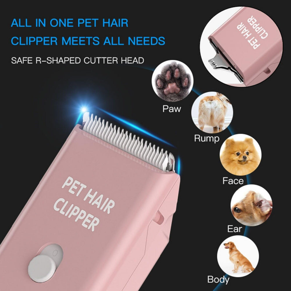 Tileon replacement blade shown detached from a grooming clipper.