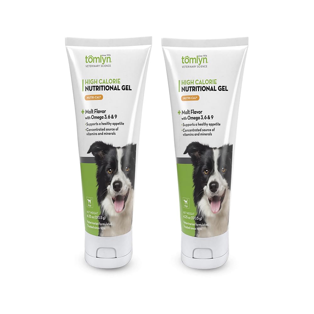 TOMLYN Nutri-Cal two-pack of high-calorie supplement tubes.