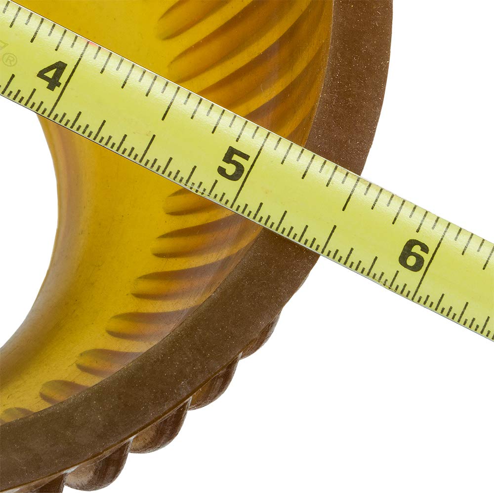Tough 1 Thick Gum Rubber Slip-On Bell Boots showing the easy-stretch top.