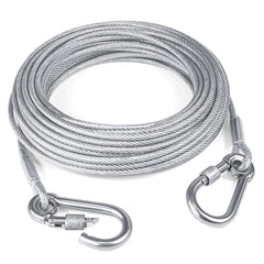 Tresbro dog tie-out cable shown in a full product view.