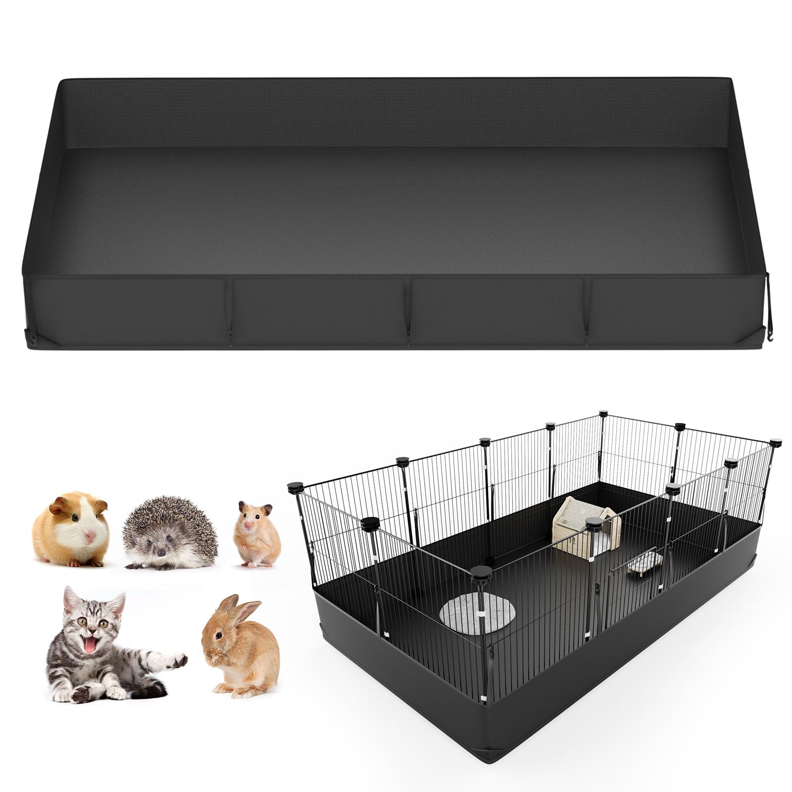 Tresbro Guinea Pig Cage Liner shown from the front.