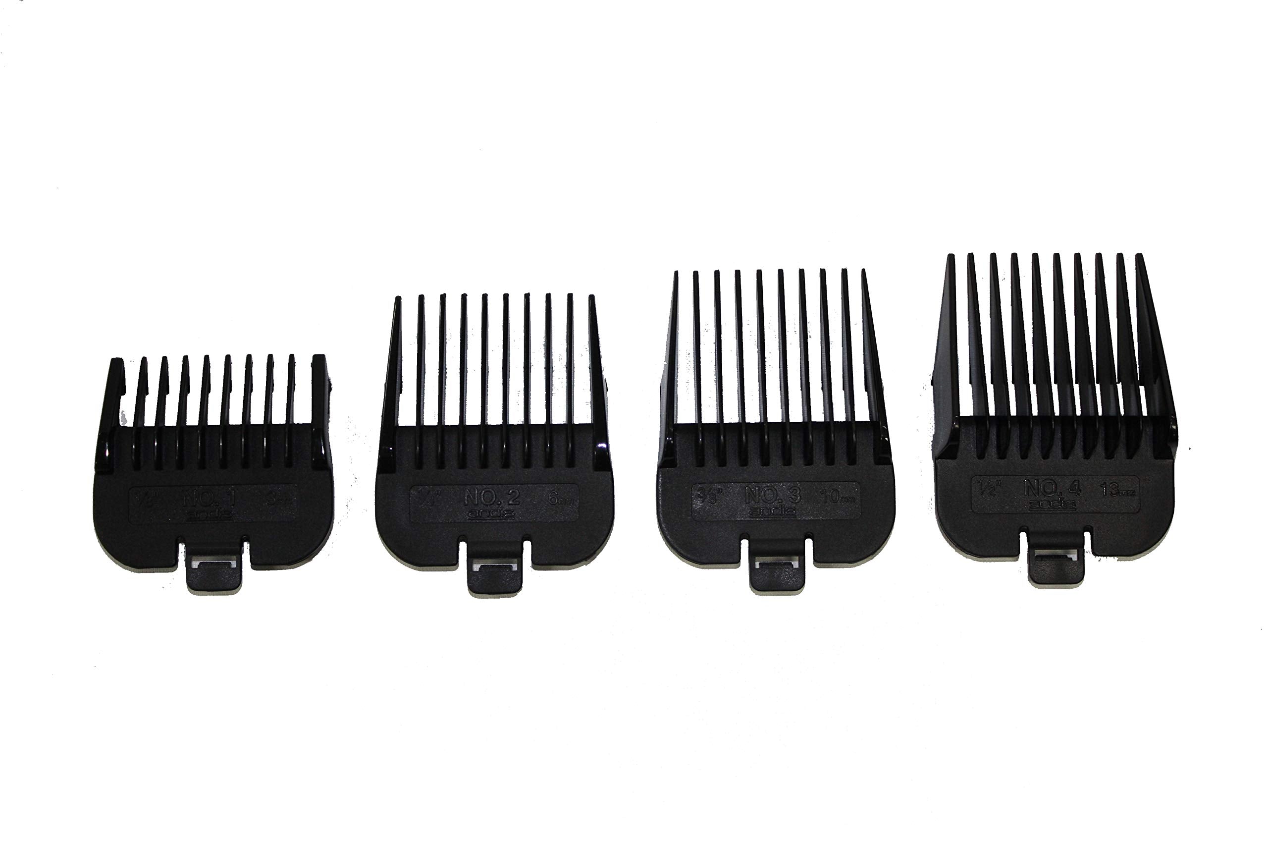 TRIXIE Andis animal comb set shown from the front.