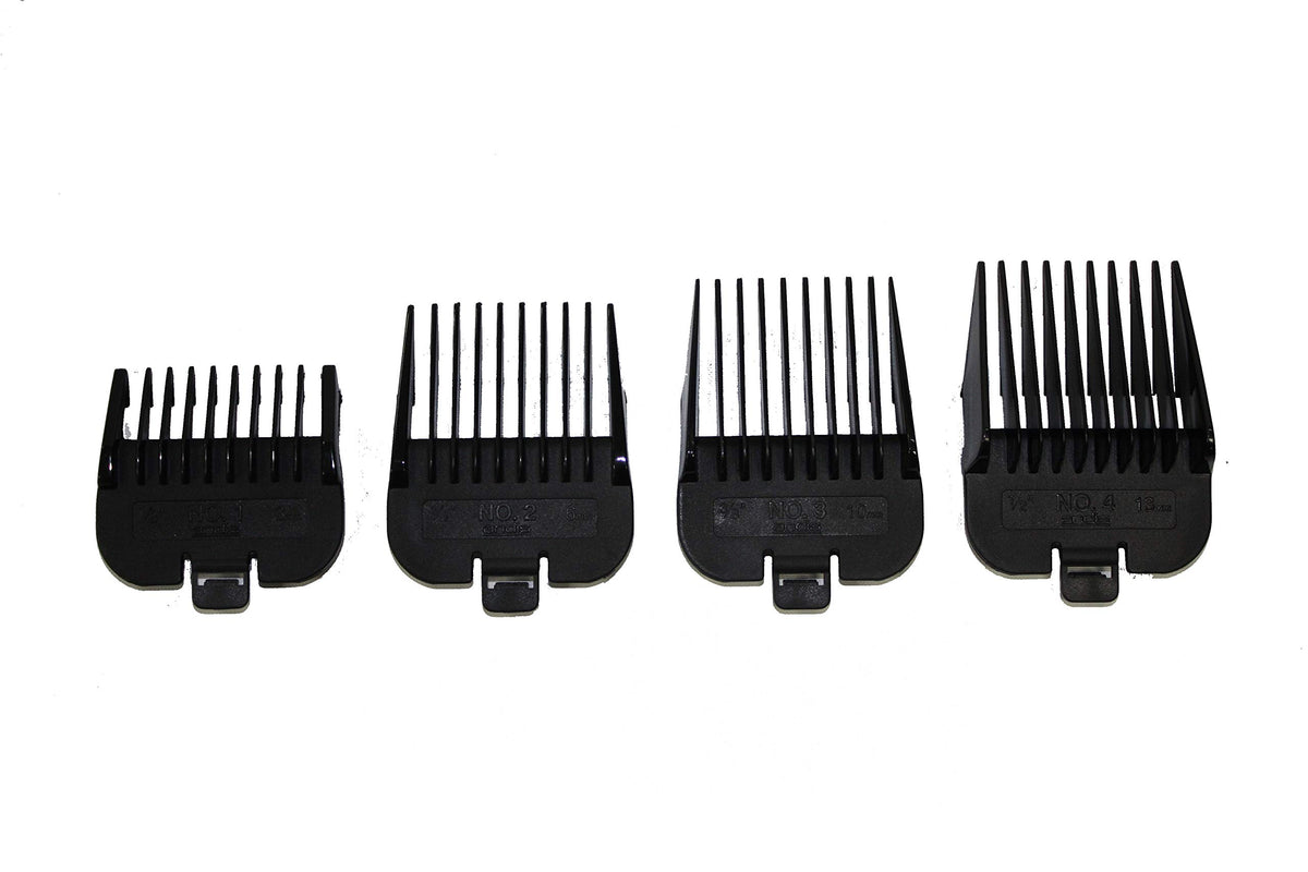 TRIXIE Andis animal comb set shown from the front.