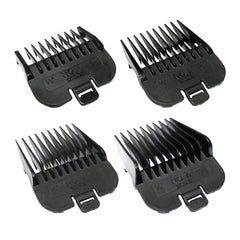 TRIXIE Andis animal comb set showing its four comb sizes.