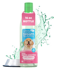 TropiClean Fresh Breath Dental Water Additive shown from the front.