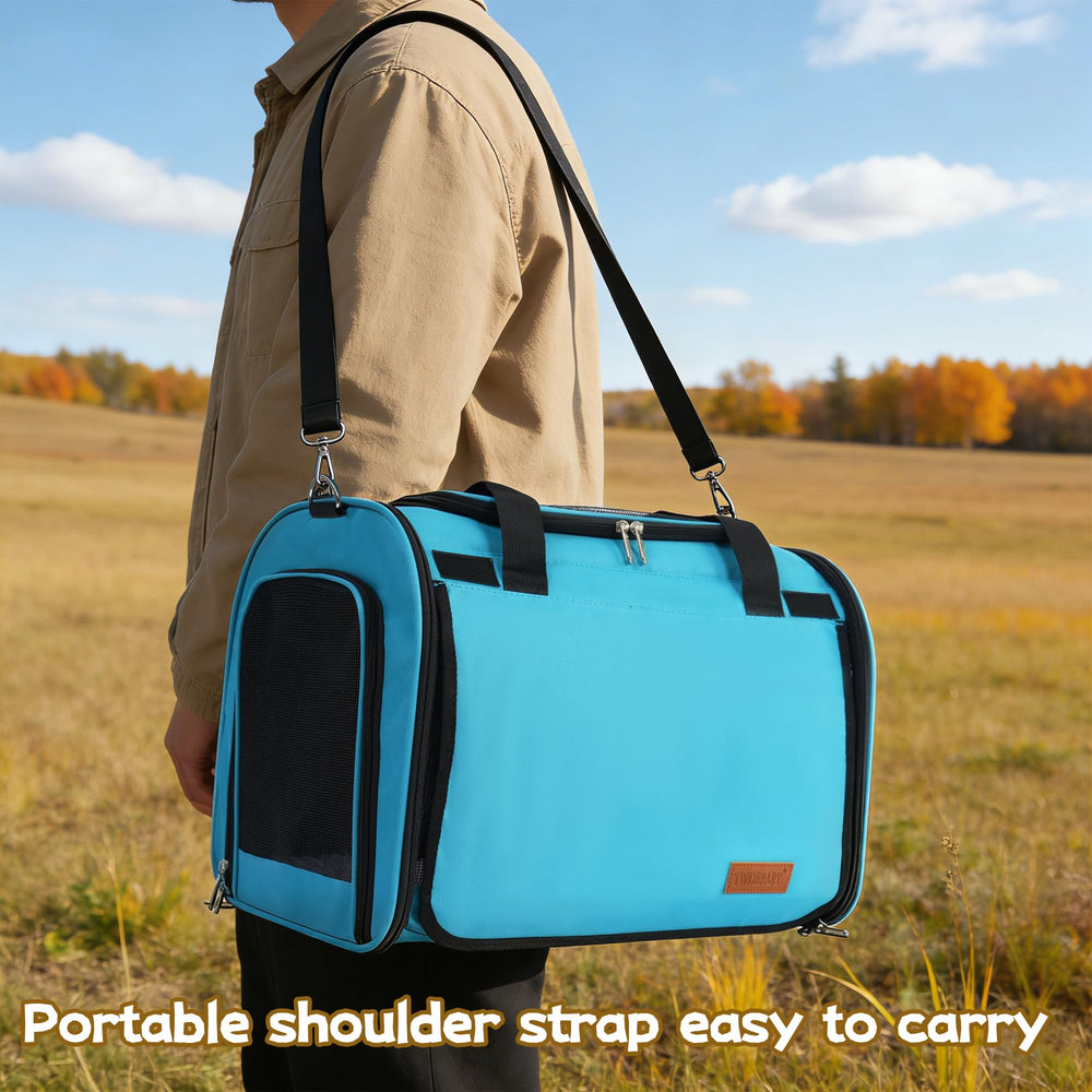 TWDEPART cat carrier backpack interior shown with the plush cushion.
