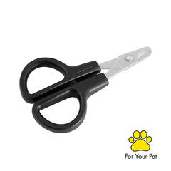 Tweezerman X-Small pet nail clippers shown from the side.