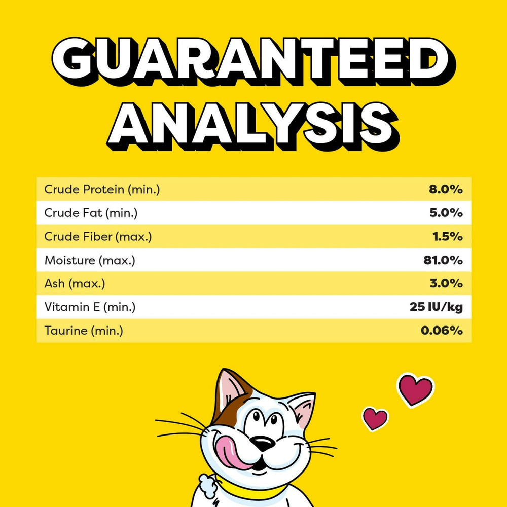 TYCDZ wet cat food image highlighting the real chicken ingredient.