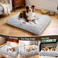 ULIGOTA dog crate pad shown ready for standalone use.