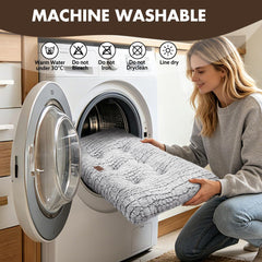 ULIGOTA dog crate pad shown for machine-washable care.