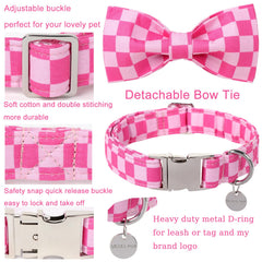 UP URARA PUP dog collar close-up showing its metal buckle and clasp.