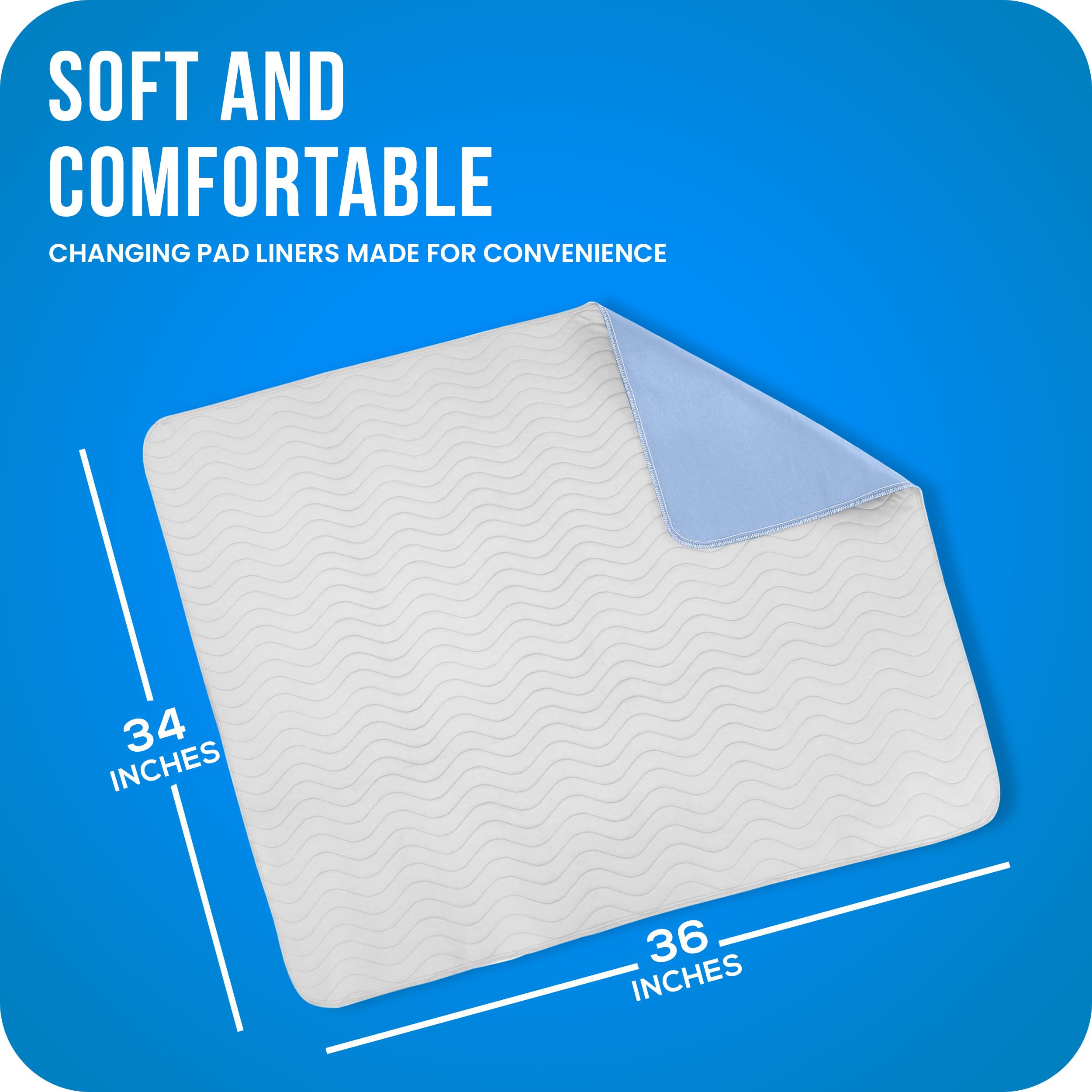 Utopia Bedding dog pee pad shown as a waterproof bedding protector.