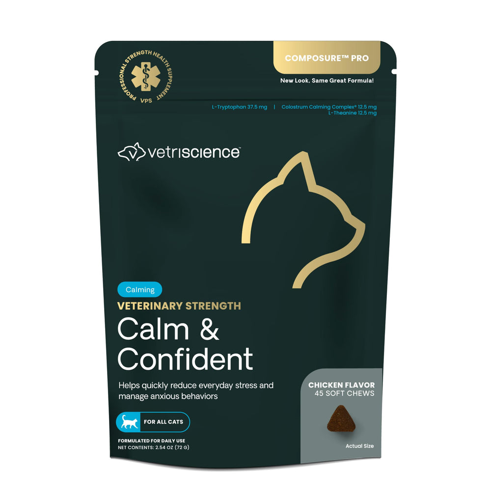 VetriScience Calm & Confident Chews shown from the front.