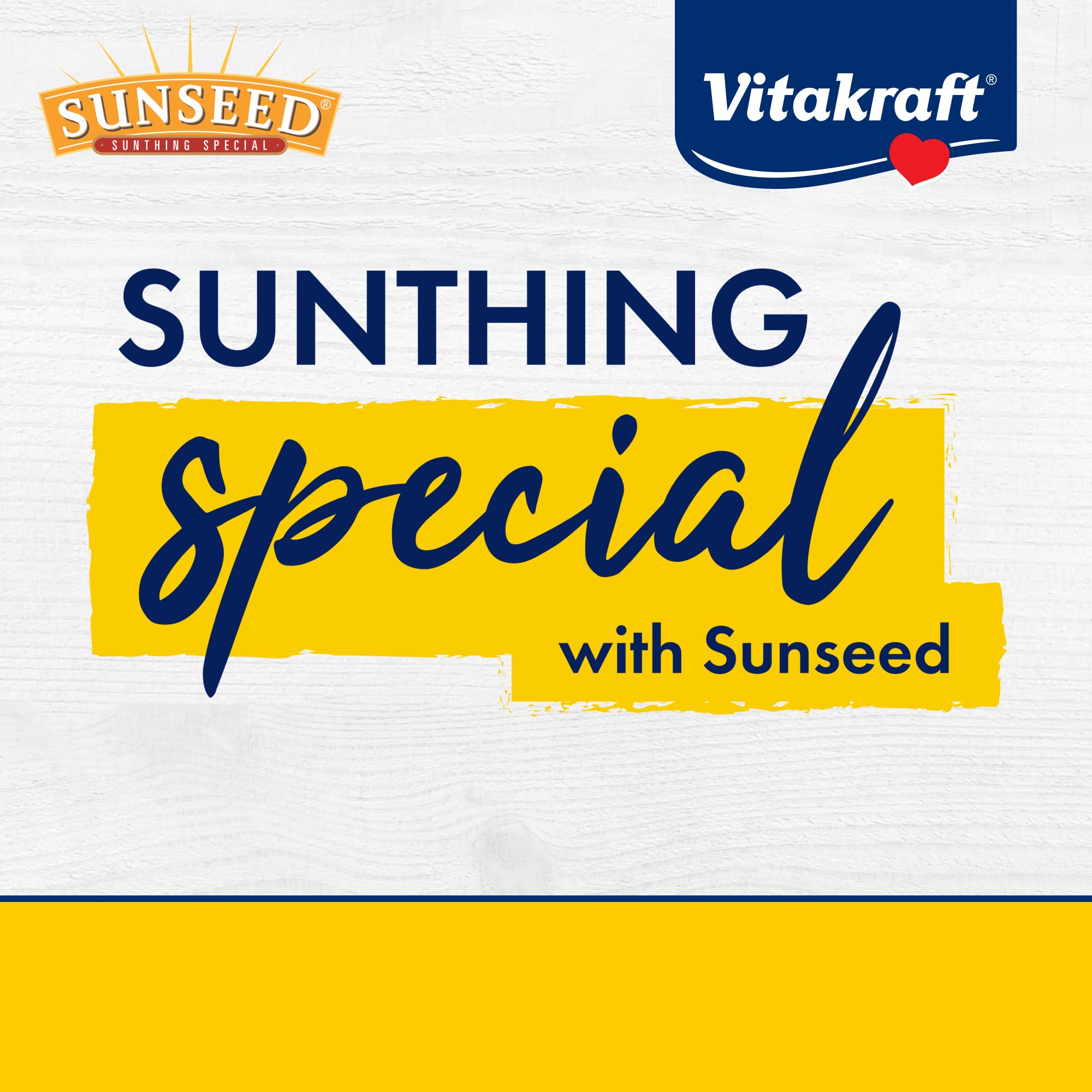 Vitakraft Sunseed Vita Prima Safflower Formula Parrot Food with its ingredient information label in view.