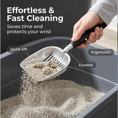 Vitisyao cat litter scoop holder shown from the front.