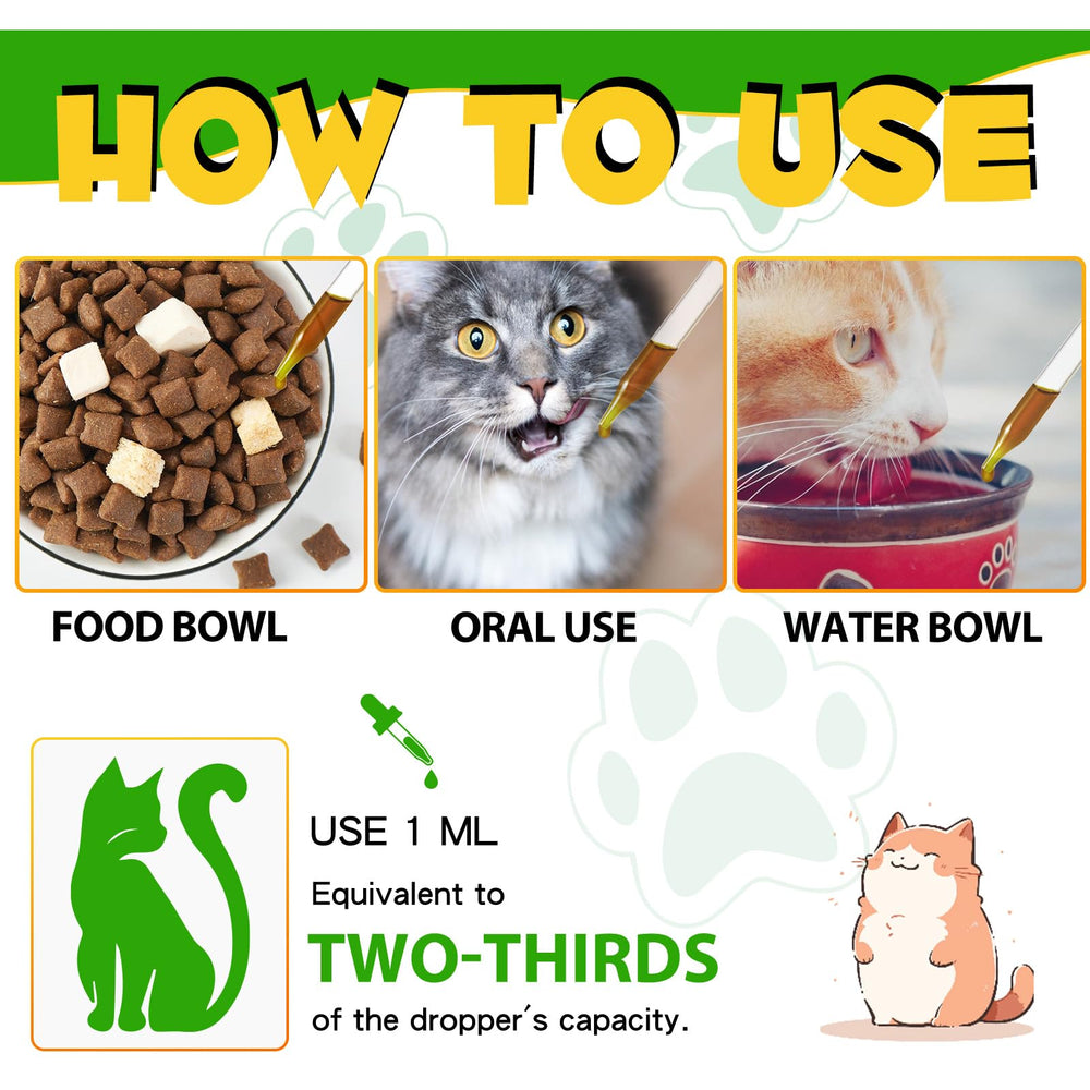 VOSIFSDIY Cat Constipation Relief being added to cat food.