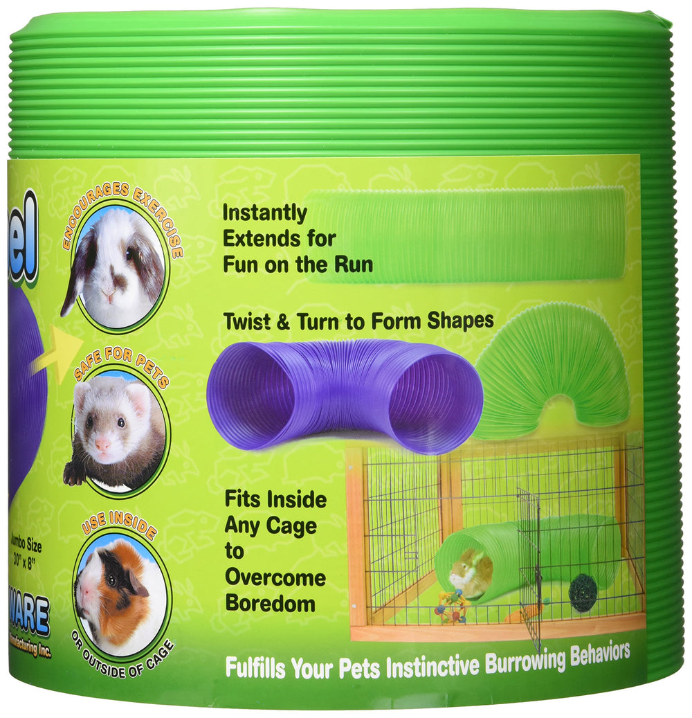 Ware Manufacturing Fun Tunnel Play Tube set up in a curved shape.