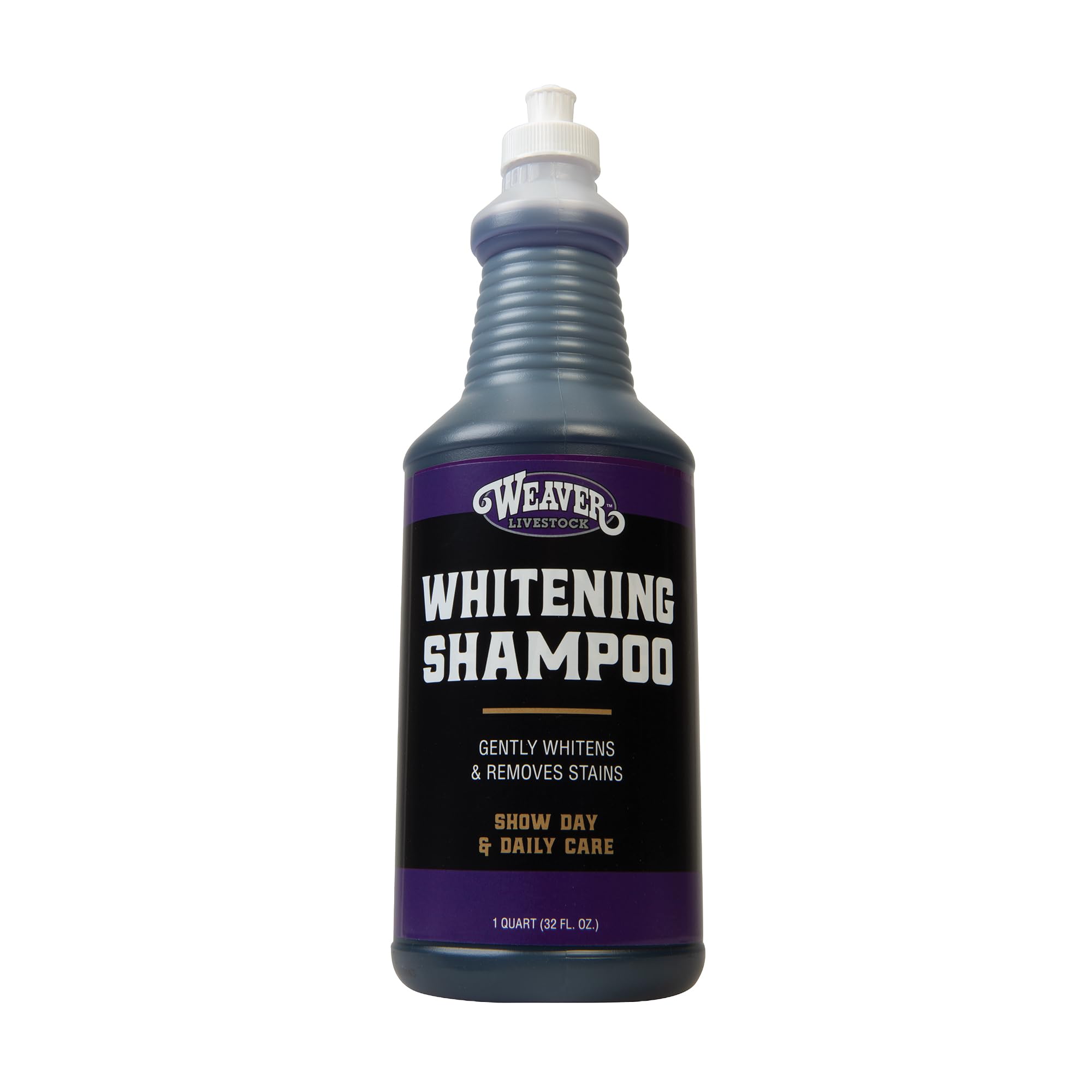 Weaver Livestock Whitening Shampoo shown in a front product view.