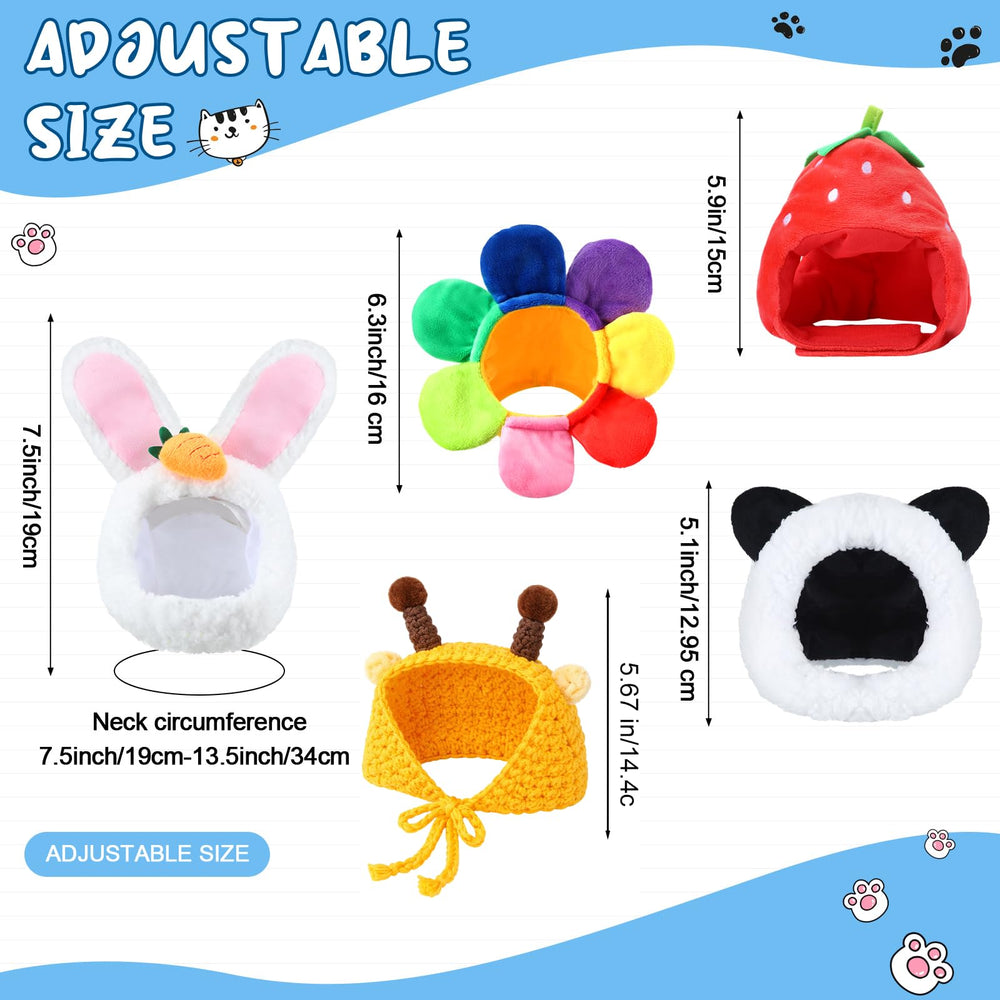 Weewooday bee pet hat shown in a close view of its design.