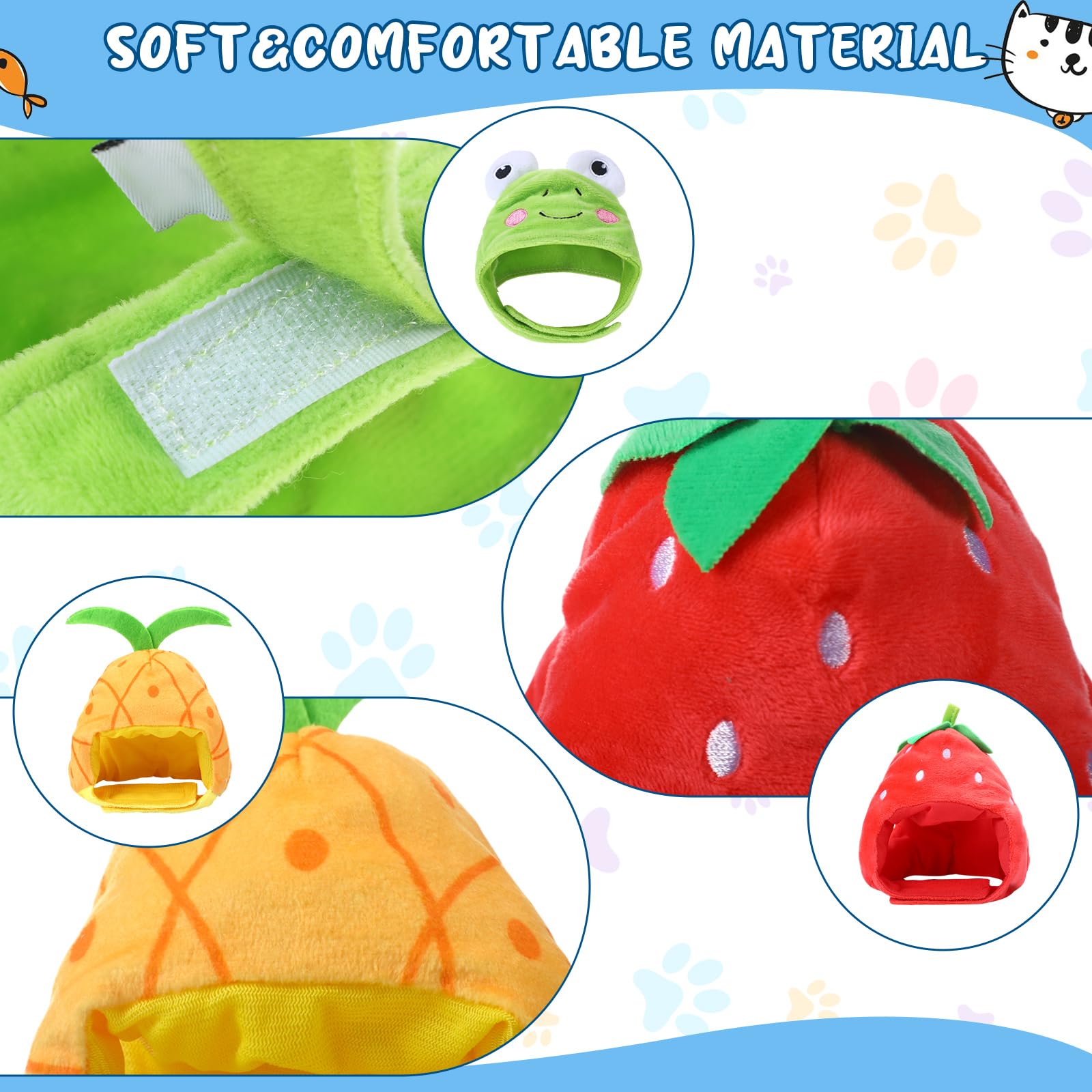 Weewooday cat hat in the avocado design.