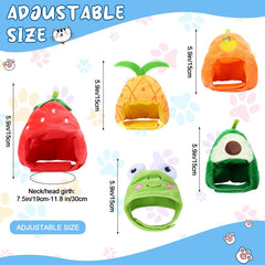 Weewooday cat hat in the orange design.