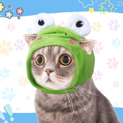 Weewooday cat hat in the strawberry design.