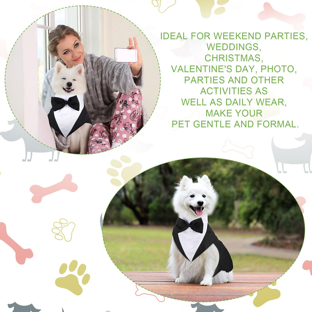 Weewooday dog tuxedo shown from a side angle.
