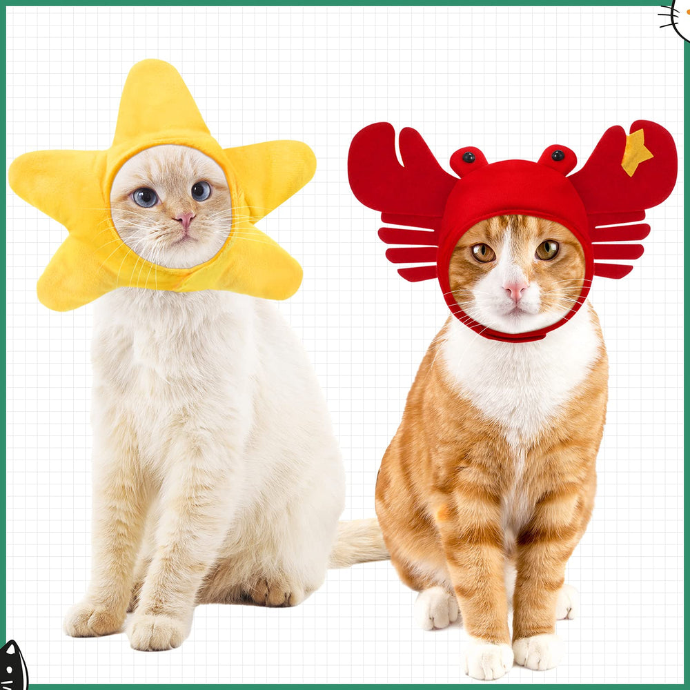 Weewooday pet costume hat showing its adjustable sticky strap.